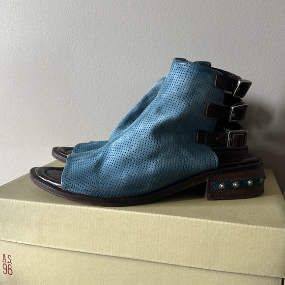 A.S.98 sandal blue size Euro 40 - Picture 5 of 9